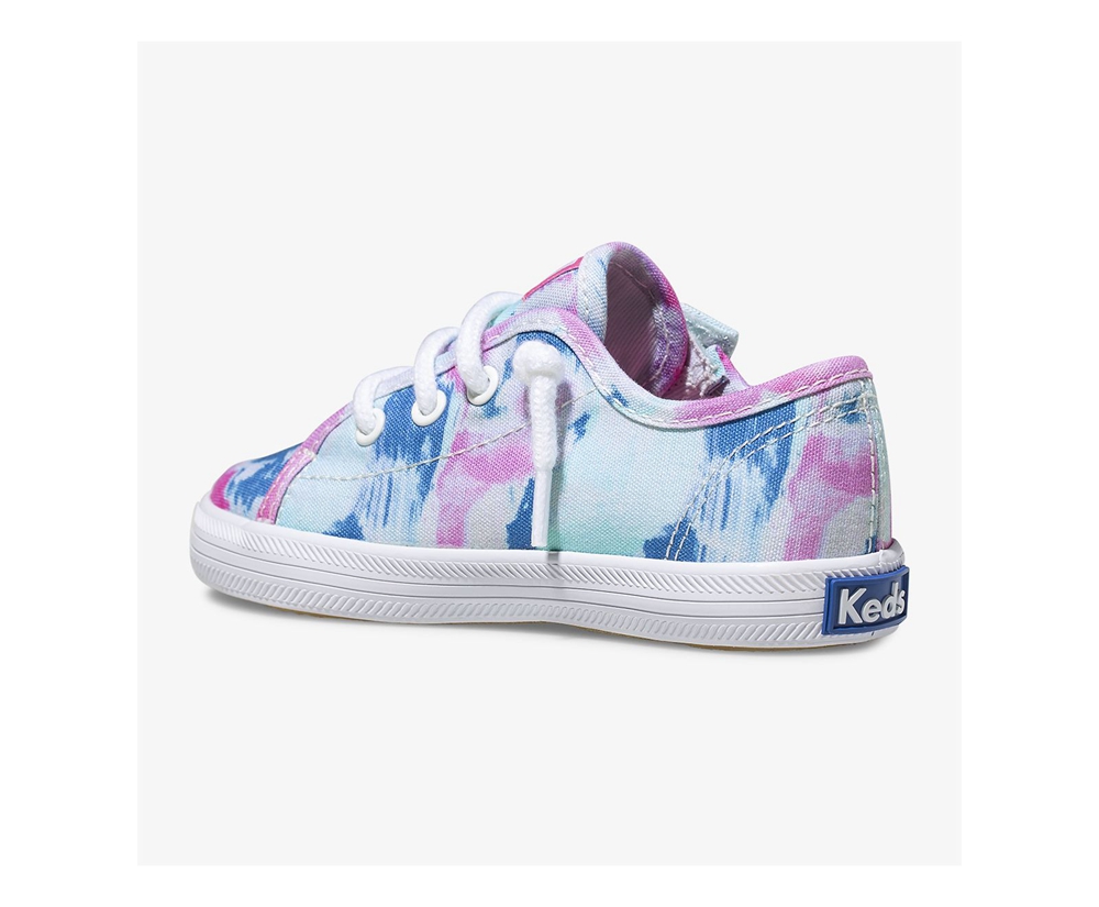 Kids Keds Sneakers - Kickstart Jr. - White/Pink - 4572-YSERH